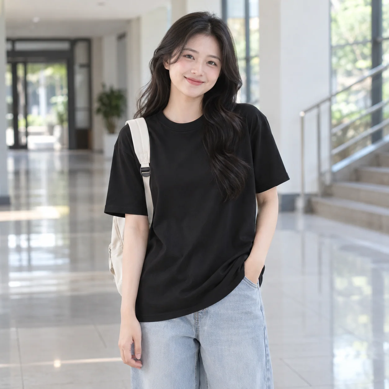 Áo Đồng Phục Lớp Màu Đen Cho Học Sinh