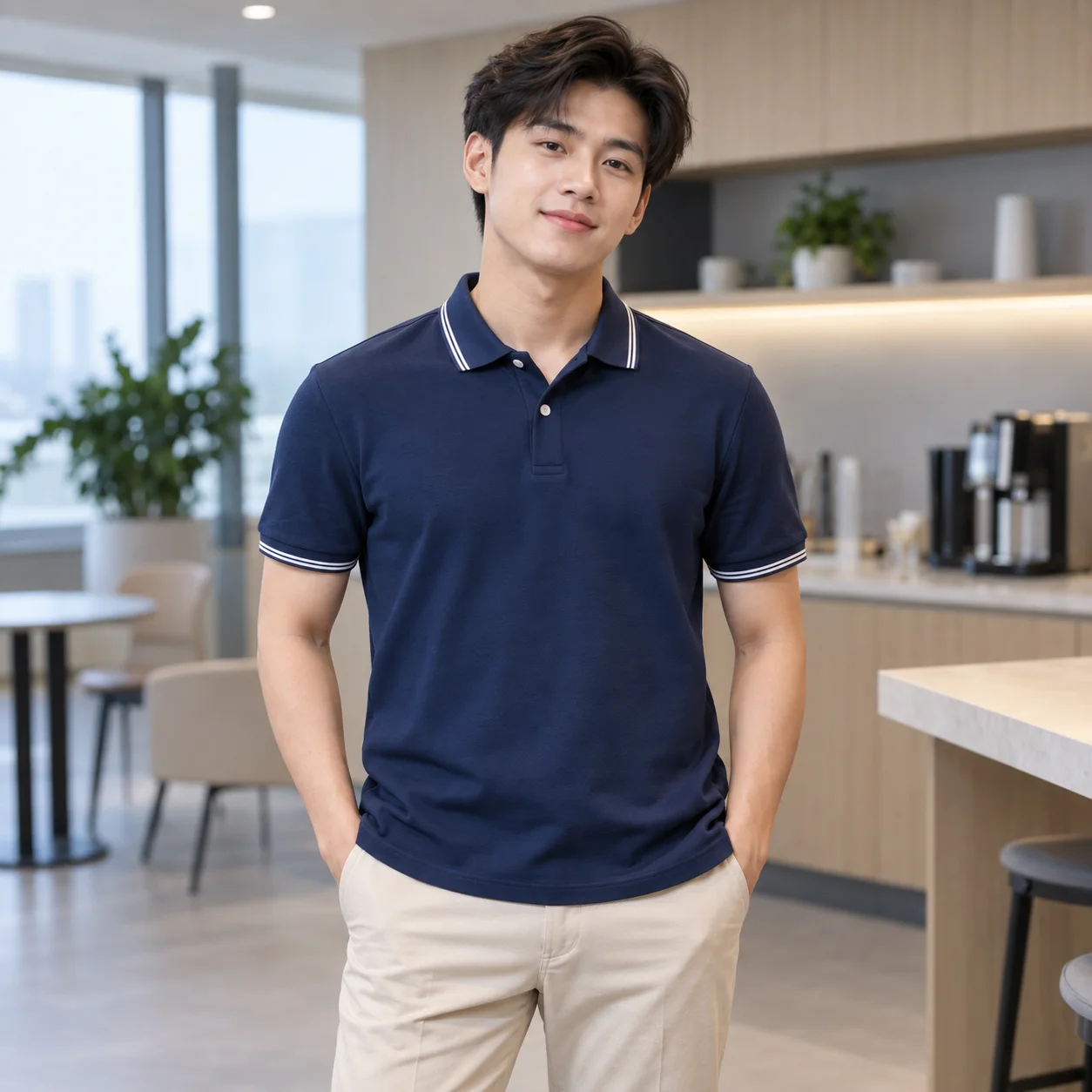 Áo Polo Đồng Phục Công Ty Form Đứng Cho Nhân Viên – Mẫu 4