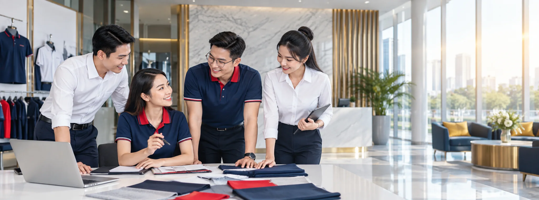 Banner Đồng phục doanh nghiệp